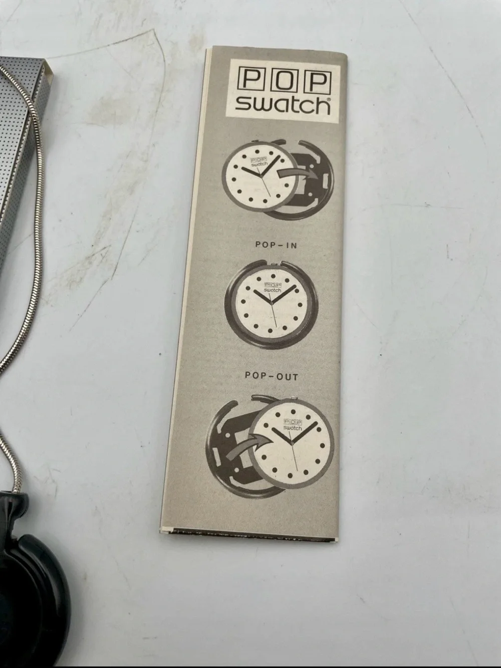 Swatch POP Mythology PPB102 with Stainless Steel Chain